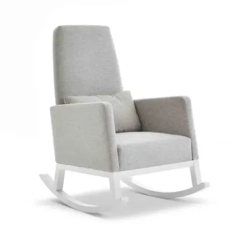 Obaby High Back Rocking Chair Grey