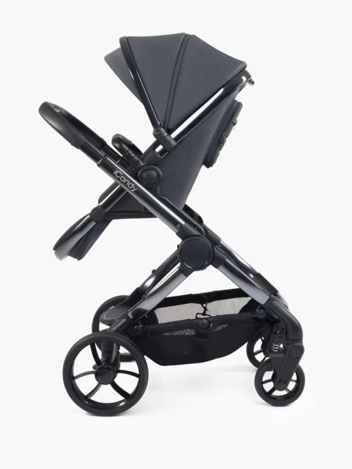 iCandy Peach 7 Pushchair & Carrycot Complete Bundle - Dark Grey