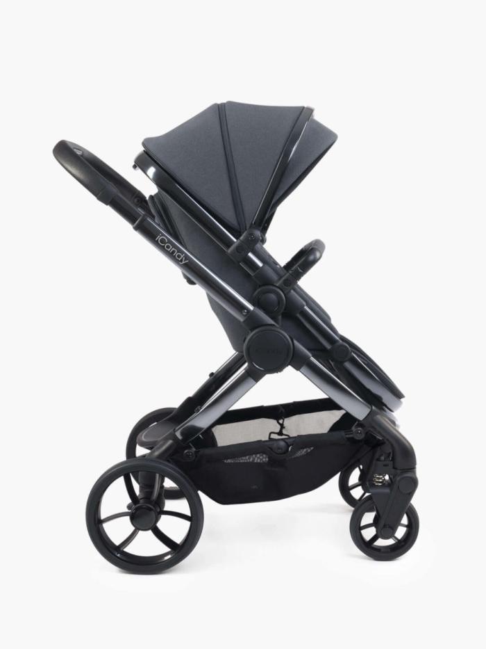 iCandy Peach 7 Pushchair & Carrycot Complete Bundle - Dark Grey