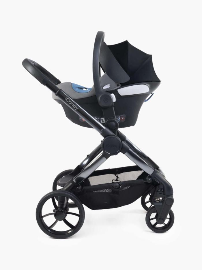 iCandy Peach 7 Pushchair & Carrycot Complete Bundle - Dark Grey