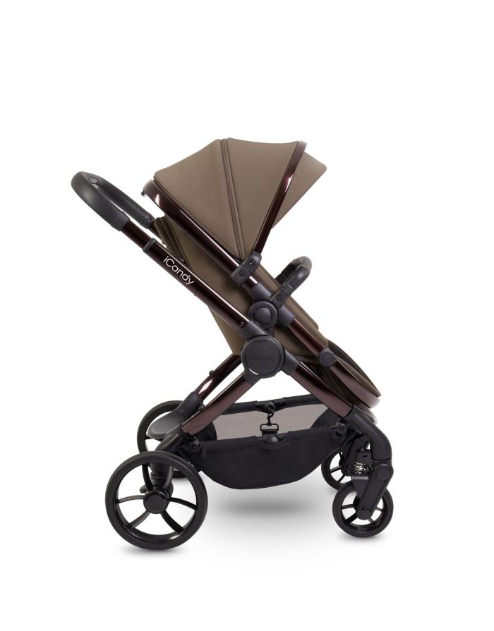 iCandy Peach 7 Pushchair and Carrycot - Complete Car Seat Bundle- Coco