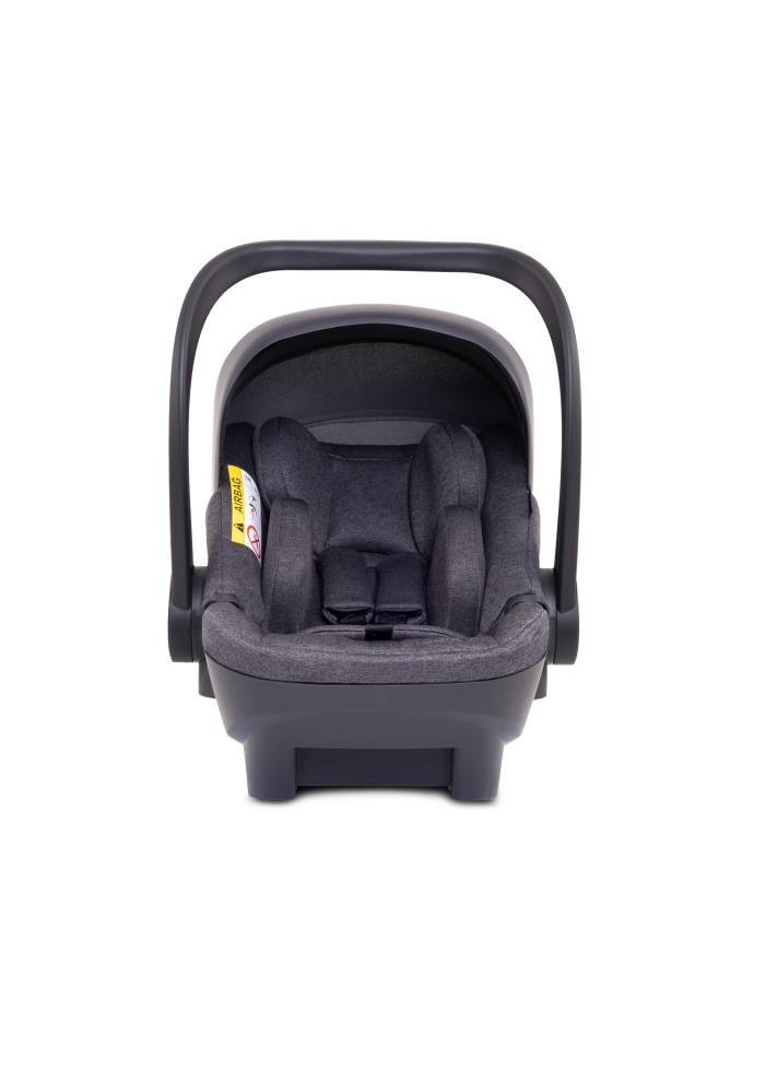 iCandy Peach 7 Pushchair and Carrycot - Complete Car Seat Bundle- Dark Grey