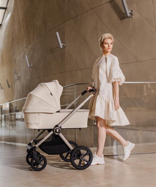 Venicci Upline Travel System Stone Beige