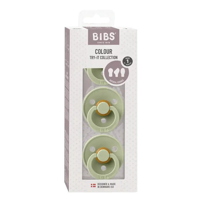 babyb bibs try it collection sage