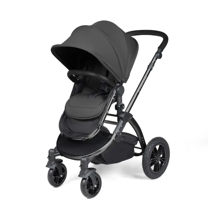 Ickle Bubba Stomp Luxe Stratus Travel System Charcoal Grey