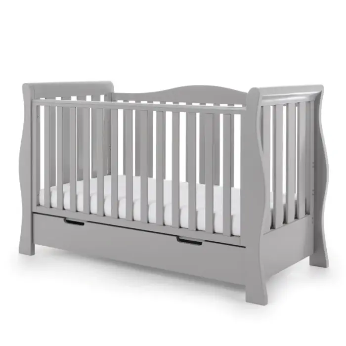 Obaby Stamford Luxe Sleigh Cot Bed