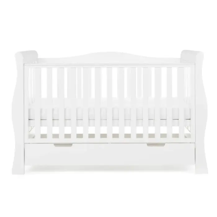 Obaby Stamford Luxe Sleigh Cot Bed