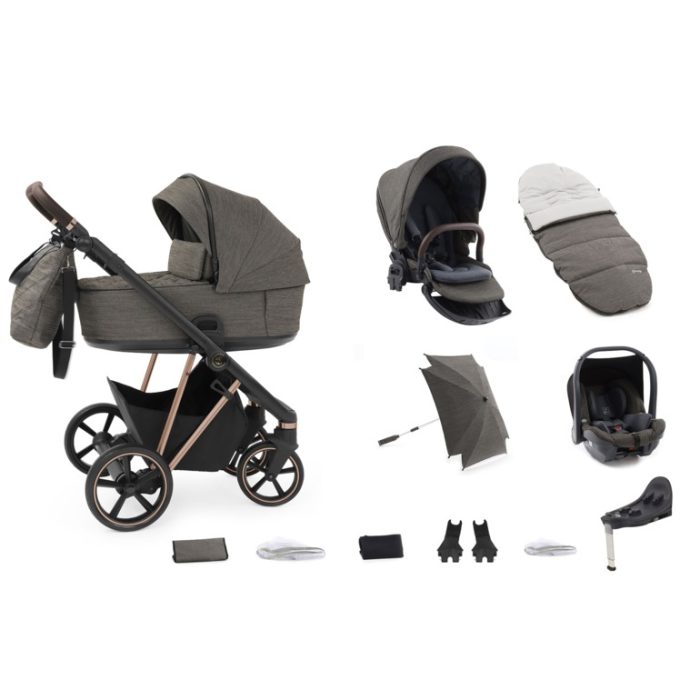 BabyStyle Prestige 3 Vogue 13 Piece Travel System Bundle