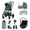 Cybex Balios S Lux Luxury Cloud T Bundle -Sky Blue