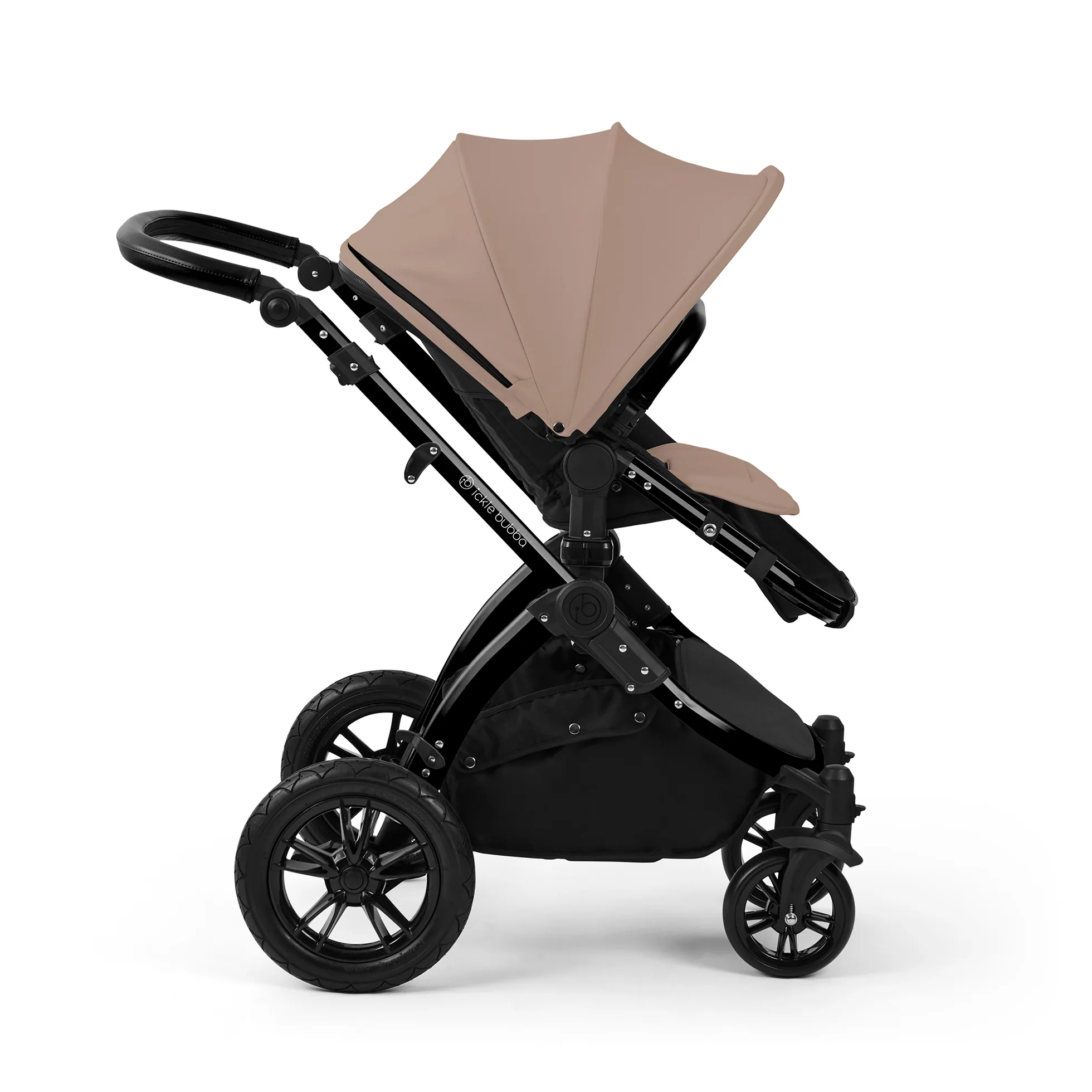 Ickle Bubba Stomp Luxe with Maxi-Cosi Cabriofix i-Size Car Seat & Isofix Base - Desert - Image 12