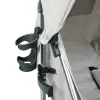ickle bubba Discovery Prime Stroller Grey on Silver