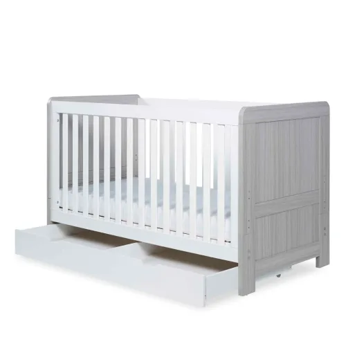 ickle Bubba Pembrey Cot Bed And Under Drawer