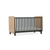 CuddleCo Rafi 3 Piece Nursery Furniture Set - Oak & Black 9