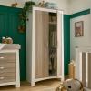 Cuddle co Ada 3 Piece Nursery Furniture Set - White & Ash 9