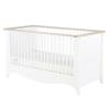 CuddleCo Clara 2 Piece Nursery Furniture Set - White & Ash 4
