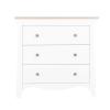 CuddleCo Clara 2 Piece Nursery Furniture Set - White & Ash 8