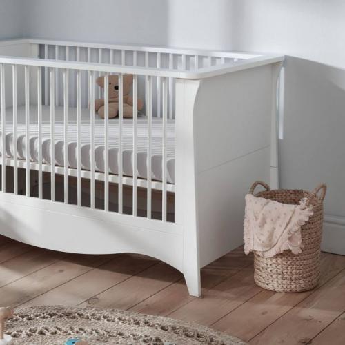 CuddleCo Clara 3 Piece Nursery Furniture Set - White 1