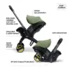 Doona i Car Seat & Stroller Desert Green 2