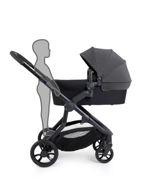 iCandy Orange 4 Pushchair Bundle Fossil Grey