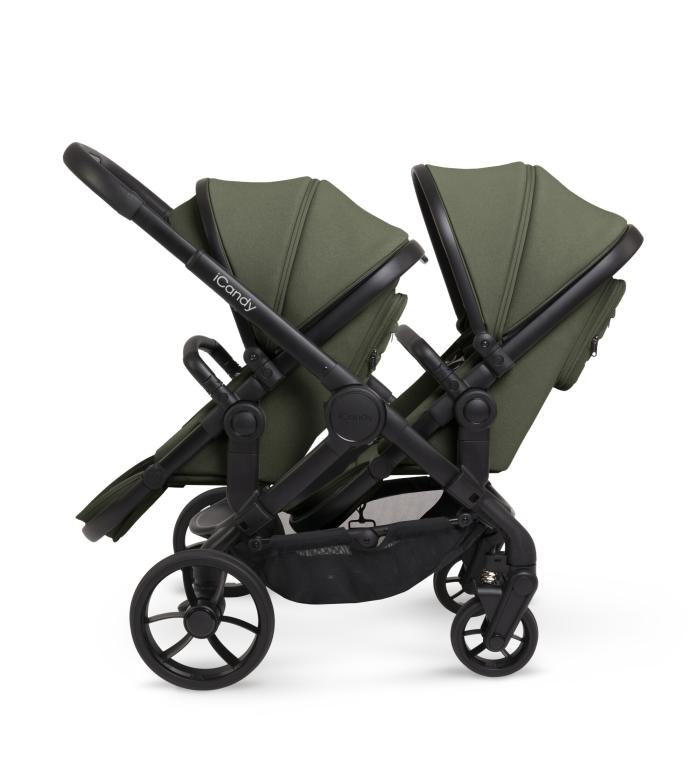 iCandy Peach 7 Double Pram & Pushchair Ivy