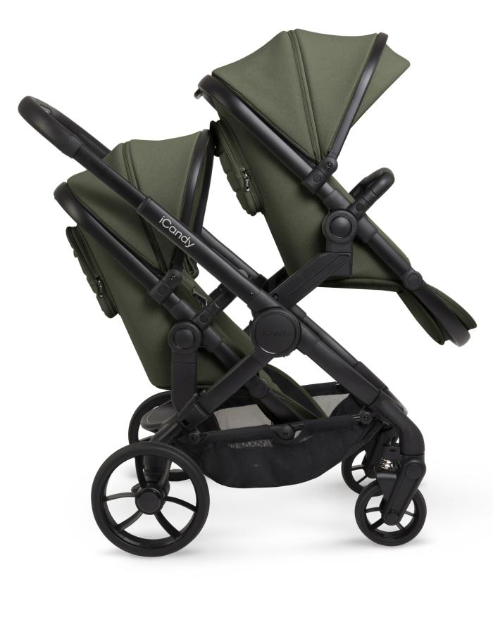 iCandy Peach 7 Double Pram & Pushchair Ivy