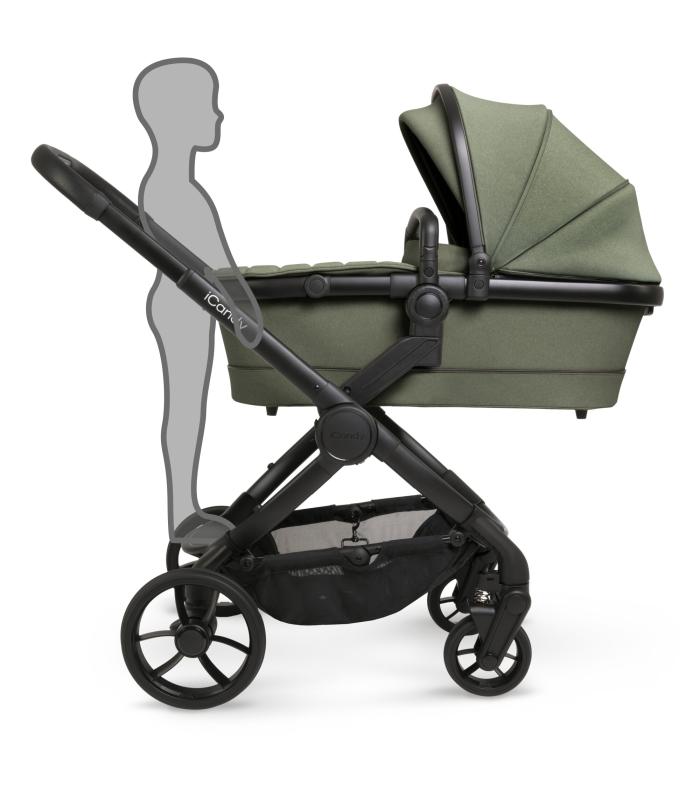 iCandy Peach 7 Pushchair & Carrycot Complete Bundle-Ivy