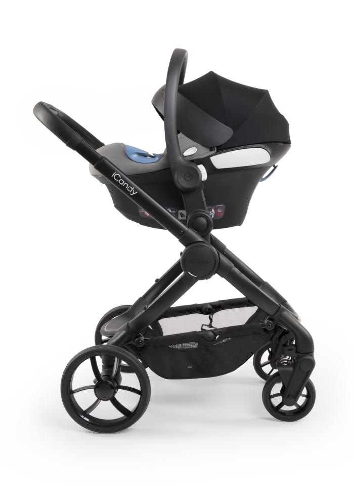 iCandy Peach 7 Pushchair & Carrycot Complete Bundle-Ivy