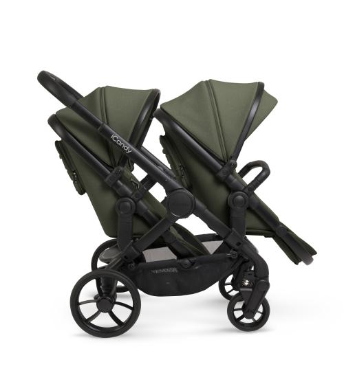 iCandy Peach 7 Twin Pram Pushchair Ivy