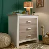 Cuddle co Ada 2 Piece Nursery Furniture Set - White & Ash