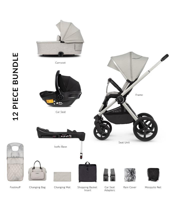 Venicci Upline Travel System Moonstone 14