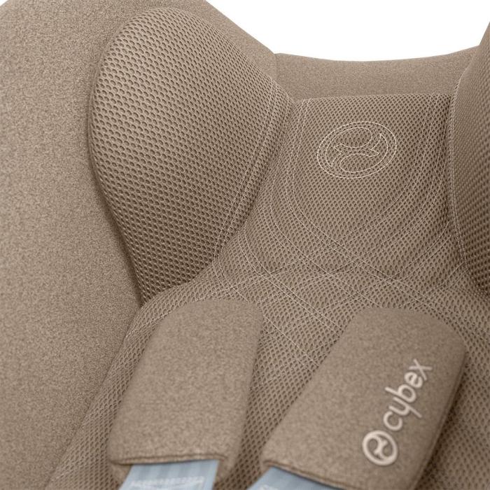 CYBEX Cloud T i-Size Rotating Baby Car Seat Cosy Beige