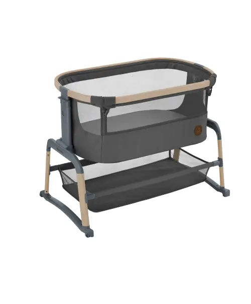 Maxi Cosi lora Air Bedside Crib Beyond Graphite