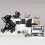 Bababing Raffi Travel, Home & Feeding Bundle - 17pc - Black