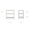 CuddleCo Nola 3 Piece Nursery Furniture Set - Sage Green