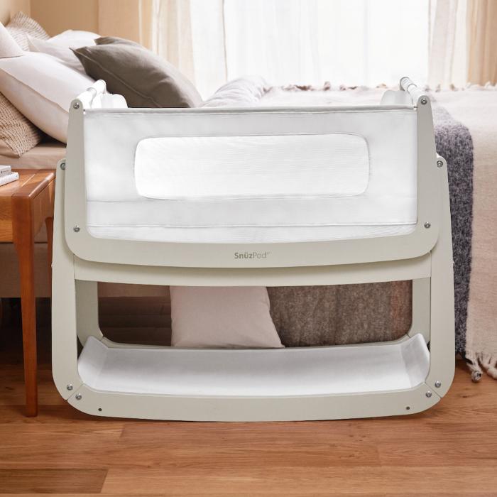 SnuzPod 4 Bedside Crib -Barley