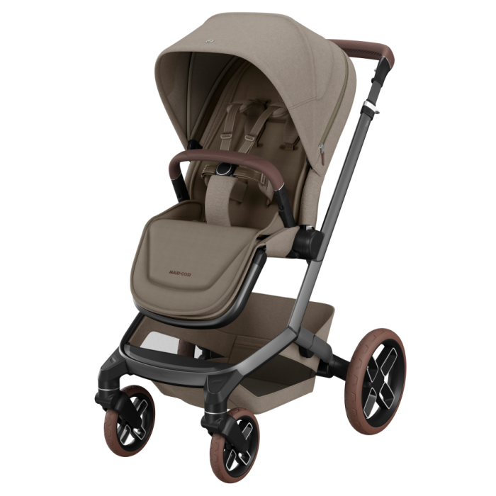 Maxi Cosi FAME Pushchair Twillic Truffle (with Brown Wheels)