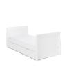 Obaby Stamford Classic Sleigh Cot Bed - White