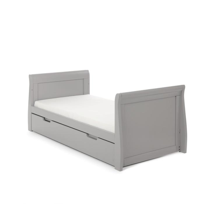 Obaby Stamford Classic Sleigh 3 Piece Room Set - Warm Grey