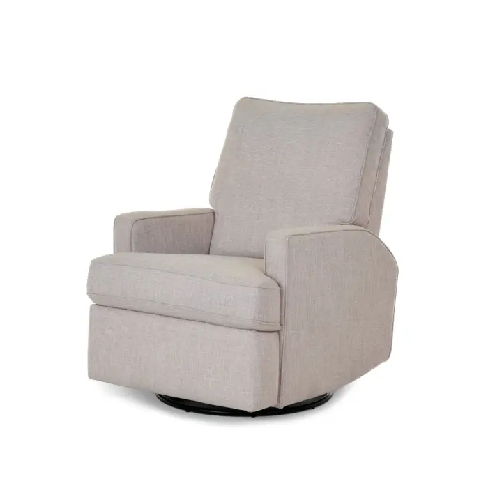 Obaby Madison Swivel Glider Recliner Chair – Oatmeal