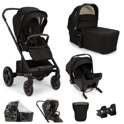 Nuna MIXX NEXT + PIPA Urbn Travel System Bundle - Caviar