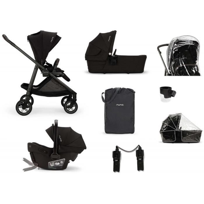 Nuna Swiv + Pipa Urbn Travel System Bundle - Caviar