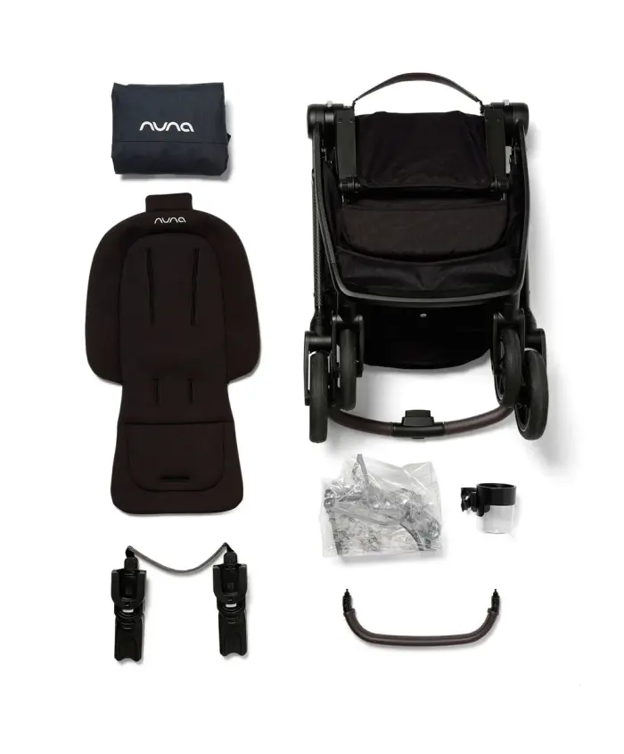 Nuna Swiv Stroller - Caviar 4