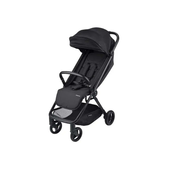 Bababing Ori Auto Fold Compact Stroller Bundle - Black