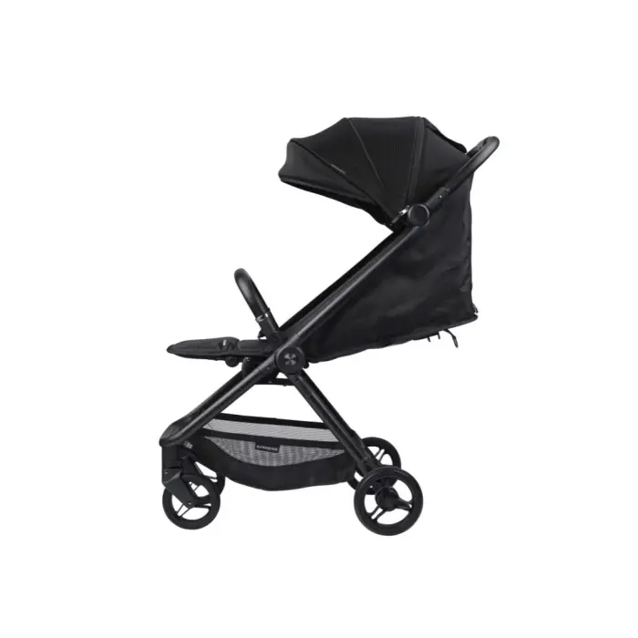 Bababing Ori Auto Fold Compact Stroller Bundle - Black