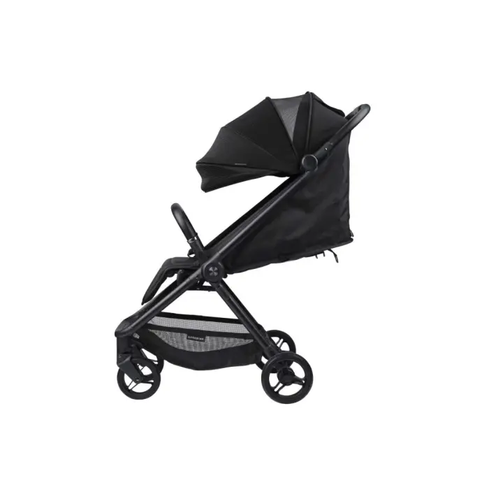 Bababing Ori Auto Fold Compact Stroller Bundle - Black