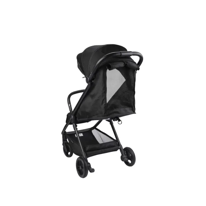 Bababing Ori Auto Fold Compact Stroller Bundle - Black