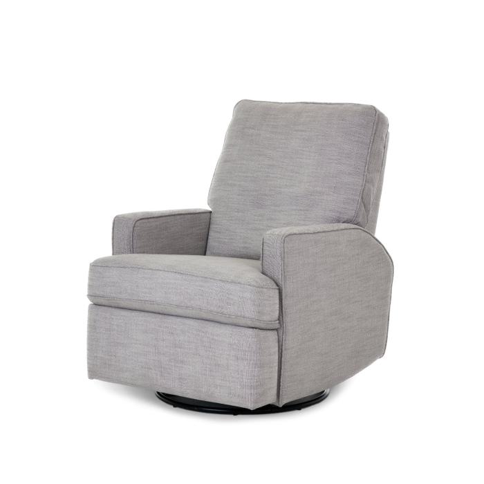 Obaby Madison Swivel Glider Recliner Chair – Pebble