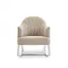 Obaby Round Back Rocking Chair - Oatmeal - Image 3