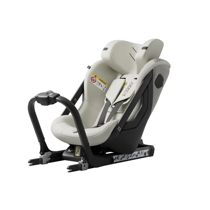 Axkid ONE 3 Car Seat - Beachgrass Beige 4