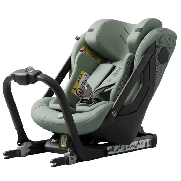 Axkid ONE+ 3 Car Seat in Nordic Bloom Green 1